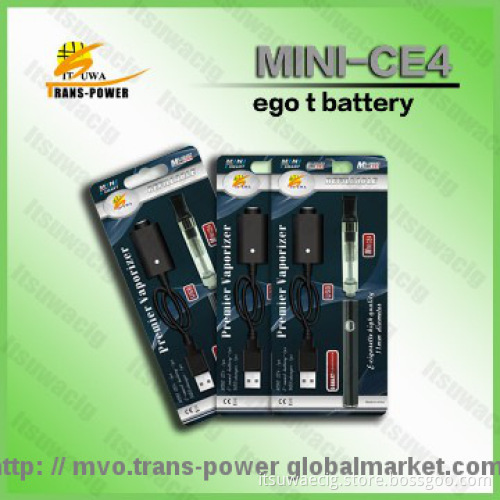 1.6 ml capacity mini ce4 vaporizer e cigarette E-smart double kit